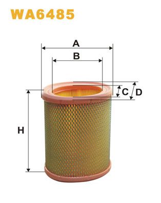 WIX FILTERS Õhufilter WA6485